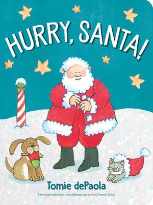 cover image of Hurry, Santa!